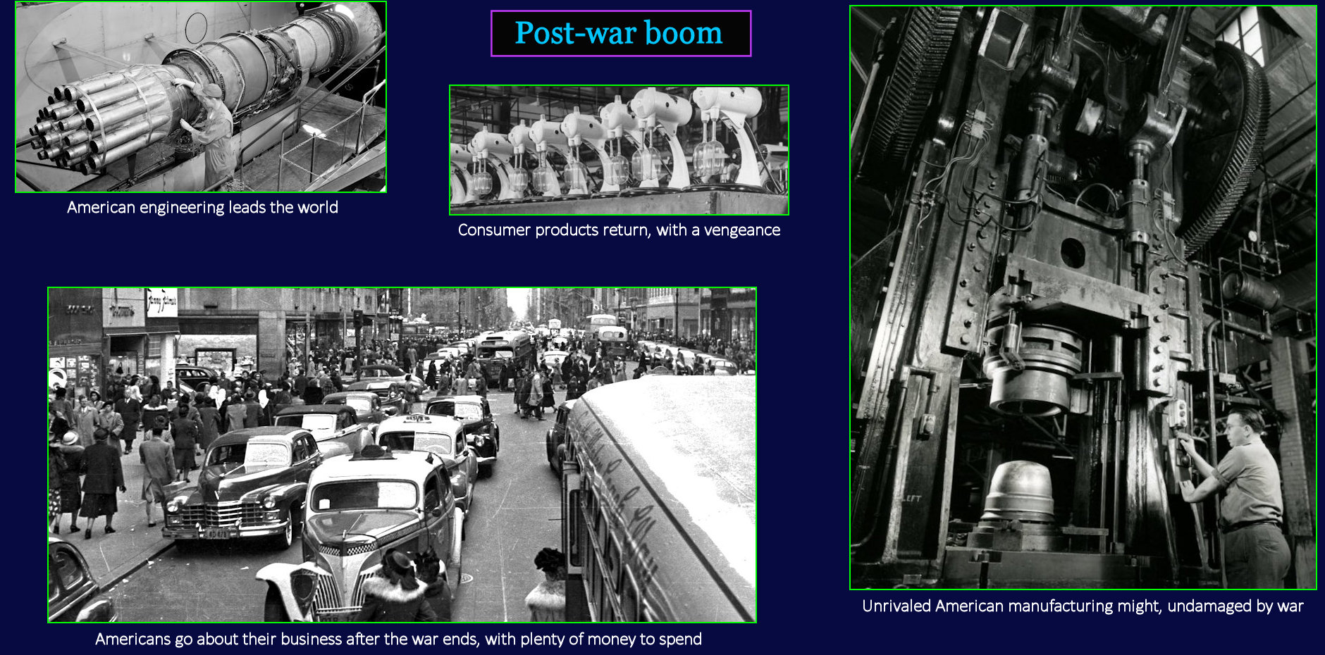 Post-war boom, 1946